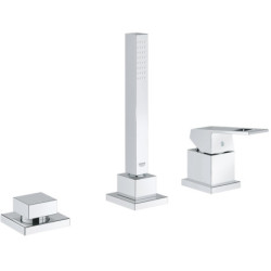 Dušo maišytuvas Grohe Eurocube, su dušo komplektu, 3 dalių