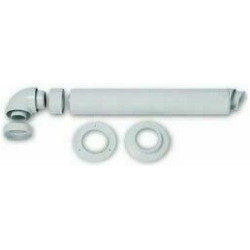 Kamino komplektas Protherm D60/100, horizontalus