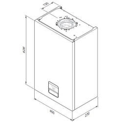 Dujinis katilas Protherm Puma Condens 24/28 MKV, 26 kW