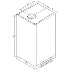 Dujinis katilas Protherm Tiger Condens 20/26 KKZ42-CS/1, 22 kW