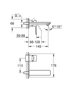 Praustuvo maišytuvas Grohe Lineare, chromuotas