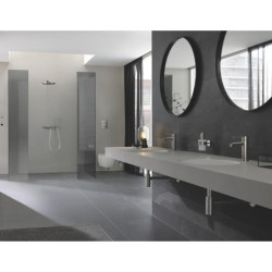Praustuvo maišytuvas Grohe Essence S, "brushed hard graphite"