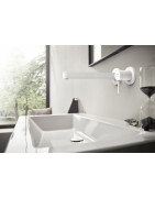 Praustuvo maišytuvas Hansgrohe Finoris, baltas, sieninis