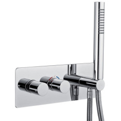 Dušo maišytuvas Giulini Ego 8278, matinės juodos spalvos