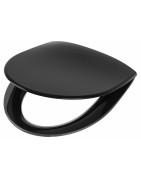 Unitazo sėdynė su dangčiu Ifo Spira, juoda