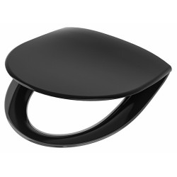 Unitazo sėdynė su dangčiu Ifo Spira, juoda