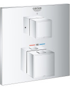 Dekoratyinė dalis maišytuvui Grohe Grohtherm Cube, chromuota