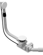 Dušo sifonas Kaldewei Asymmetric Duo, su emaliuotais dangteliais