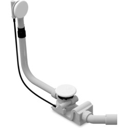 Dušo sifonas Kaldewei Asymmetric Duo, su emaliuotais dangteliais