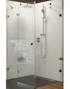 Dušo kabina Ravak Brilliant BSDPS-100/80 L , Chromas