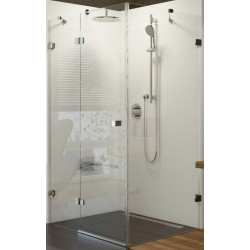 Dušo kabina Ravak Brilliant BSDPS-120/80 R , Chromas
