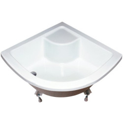 Dušo padėklo atrama Ravak Sabina 90, balta