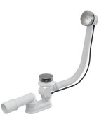 Vonios sifonas Ravak, su persipylimu