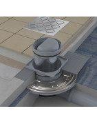 Nutekamasis dušo latakas Ravak Snake SN501, plastikas