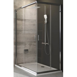 Dušo durys Ravak BLRV2K-90, keturių elementų, stumdomos