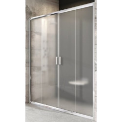 Dušo durys Ravak BLDP4-140, keturių elementų, stumdomosios