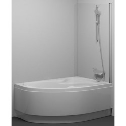 Vonios sienelė Ravak CVSK1 Rosa 140/150, kairė