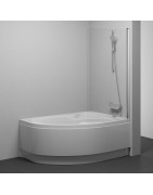 Vonios sienelė Ravak CVSK1 Rosa 160/170, kairė