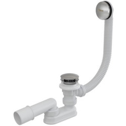 Vonios sifonas Ravak 800, su persipylimu, Click-Clack