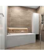 Apdailos plokštė Ravak 10° 160, balta, dešinė