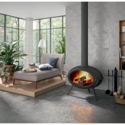 Ketinė krosnelė Invicta Brio, su kojelėmis, 7 kW