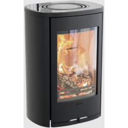 Plieninė krosnelė Nibe Contura C810W:2 Style, juoda, 3 - 7 kW