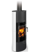 Plieninė krosnelė Romotop Laredo 01A, su apdaila, 6.5 kW