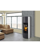 Plieninė krosnelė Romotop Laredo 01A, su apdaila, 6.5 kW