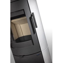 Plieninė krosnelė Romotop Lugo N 01A, su keramikos apdaila, 8 kW