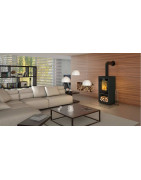 Plieninė krosnelė Spartherm Ambiente A7, 4.5 - 7.7 kW, Juodos spalvos
