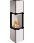Plieninė krosnelė Spartherm CUBO L RLA, 4.5 - 7.7 kW, perlas