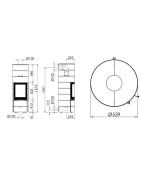 Plieninė krosnelė Spartherm Ambiente A4, 4.5 - 7.7 kW