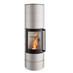 Plieninė krosnelė Spartherm Ambiente A4, 4.5 - 7.7 kW, perlas