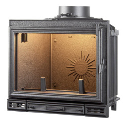 Ketinis židinio ugniakuras Seguin Rubis, 8 kW