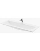 Praustuvas Ravak Clear 800, baltas, su skyle maišytuvui