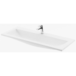 Praustuvas Ravak Clear 1000, baltas, su skyle maišytuvui