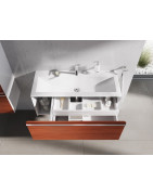 Praustuvas Ravak Clear 1000, baltas, su skyle maišytuvui