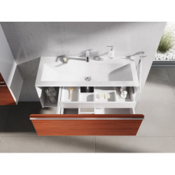 Praustuvas Ravak Clear 1000, baltas, su skyle maišytuvui