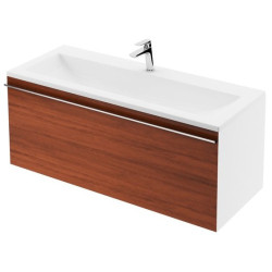 Praustuvo spintelė Ravak Clear SD 1000, balta/vyšnia