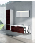 Praustuvo spintelė Ravak Clear SD 1000, balta/vyšnia