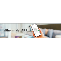 Laidinis kambario termostatas ir pultas Italtherm City Class/Top