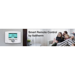 Laidinis kambario termostatas ir pultas Italtherm City Class/Top