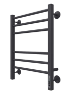 Elektrinis rankšluosčių džiovintuvas Terminus Sicilia P6, juodas