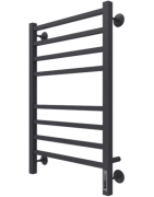 Elektrinis rankšluosčių džiovintuvas Terminus Sicilia P8, juodas