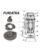 Fekalinis siurblys su smulkintuvu Ibo FURIATKA 370