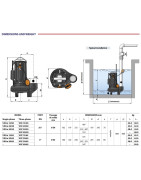 Fekalinis siurblys Pedrollo VXC 40/65, 400V
