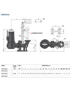 Fekalinis siurblys Pedrollo VXC4 55/100, 400 V