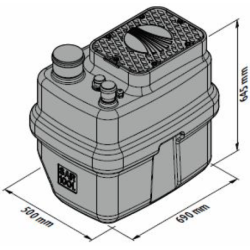Nuotekų siurblinė Pedrollo SAR 100 – VXm10/35