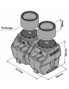 Nuotekų siurblinė Pedrollo SAR 550 – TRm1.1 su smulkintuvu
