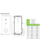 Elektrinis vandens šildytuvas Dražice OKCE 200 S